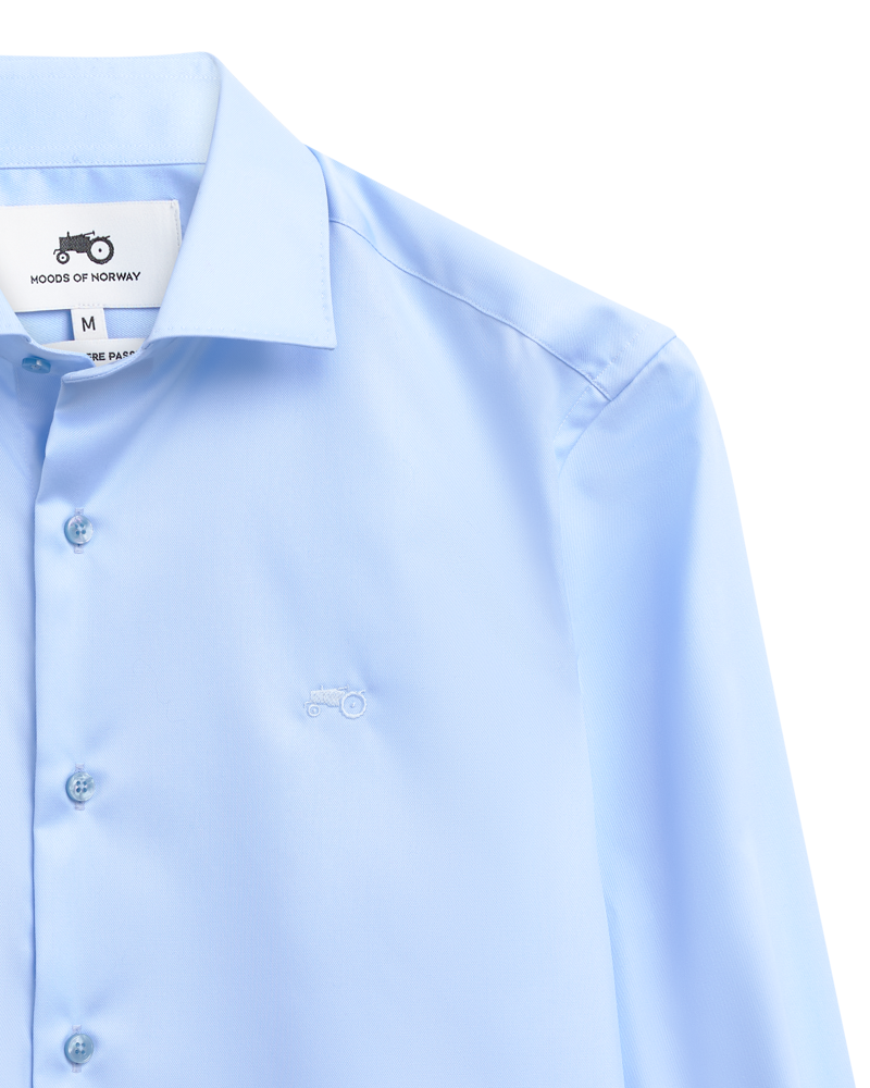 Light Blue Cut Away Shirt S