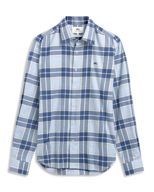 Big Check Blue Shirt R