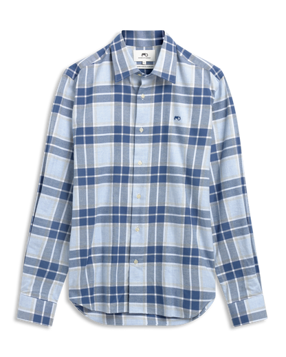Big Check Blue Shirt R