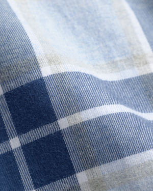 Big Check Blue Shirt R
