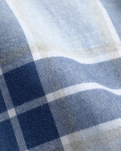 Big Check Blue Shirt R