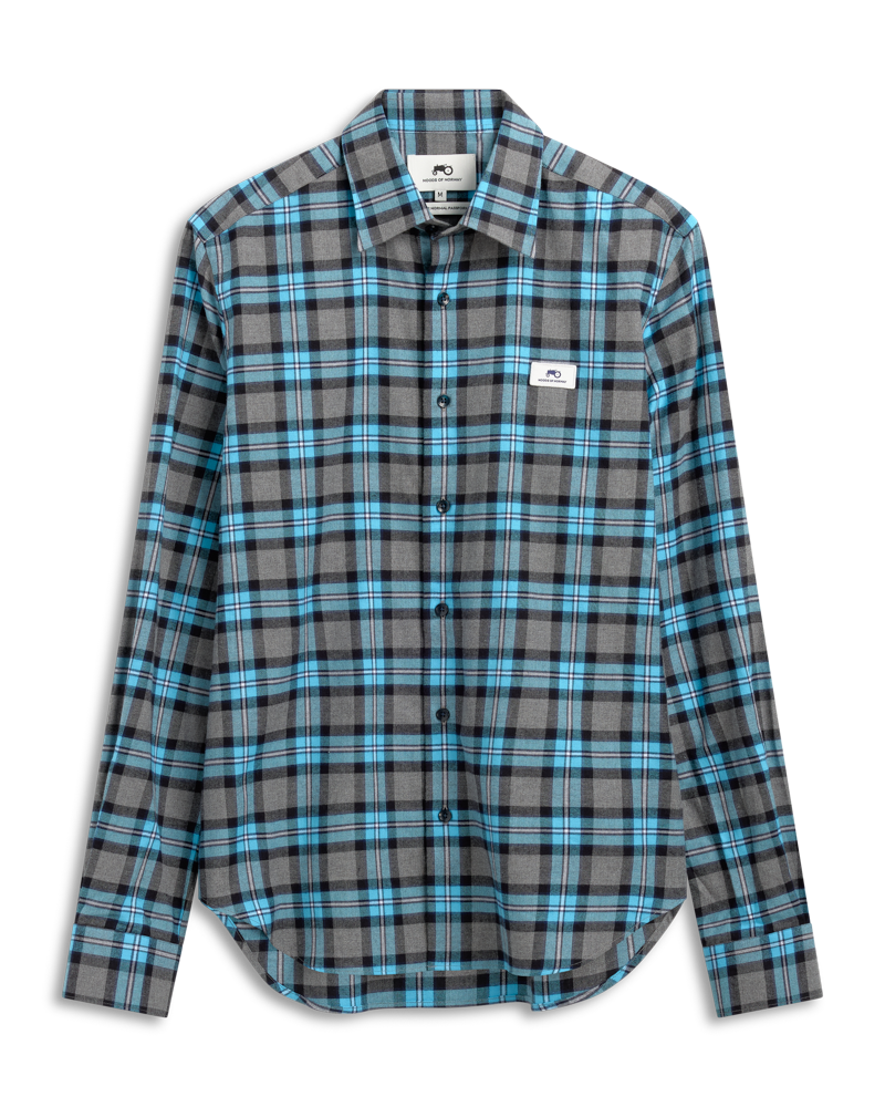 Turquoise Check Shirt R