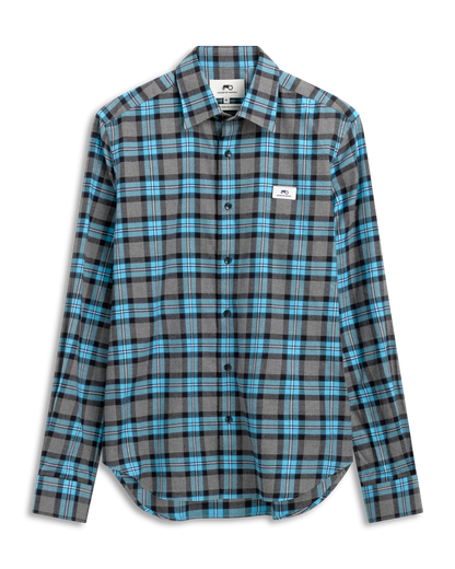 Turquoise Check Shirt R
