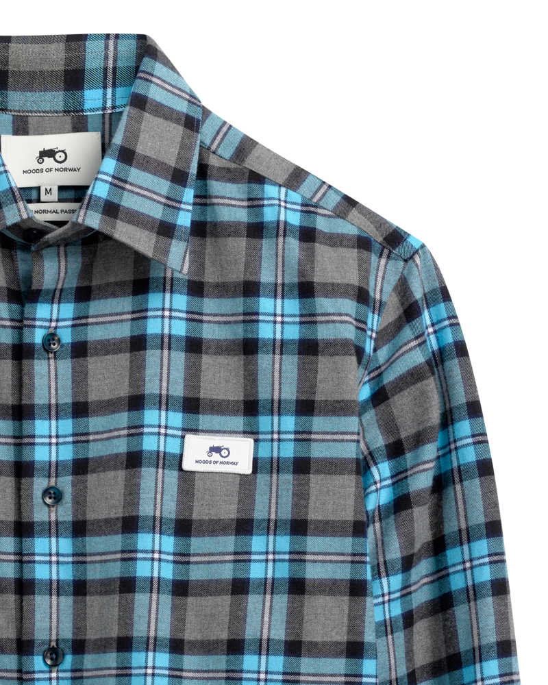 Turquoise Check Shirt R