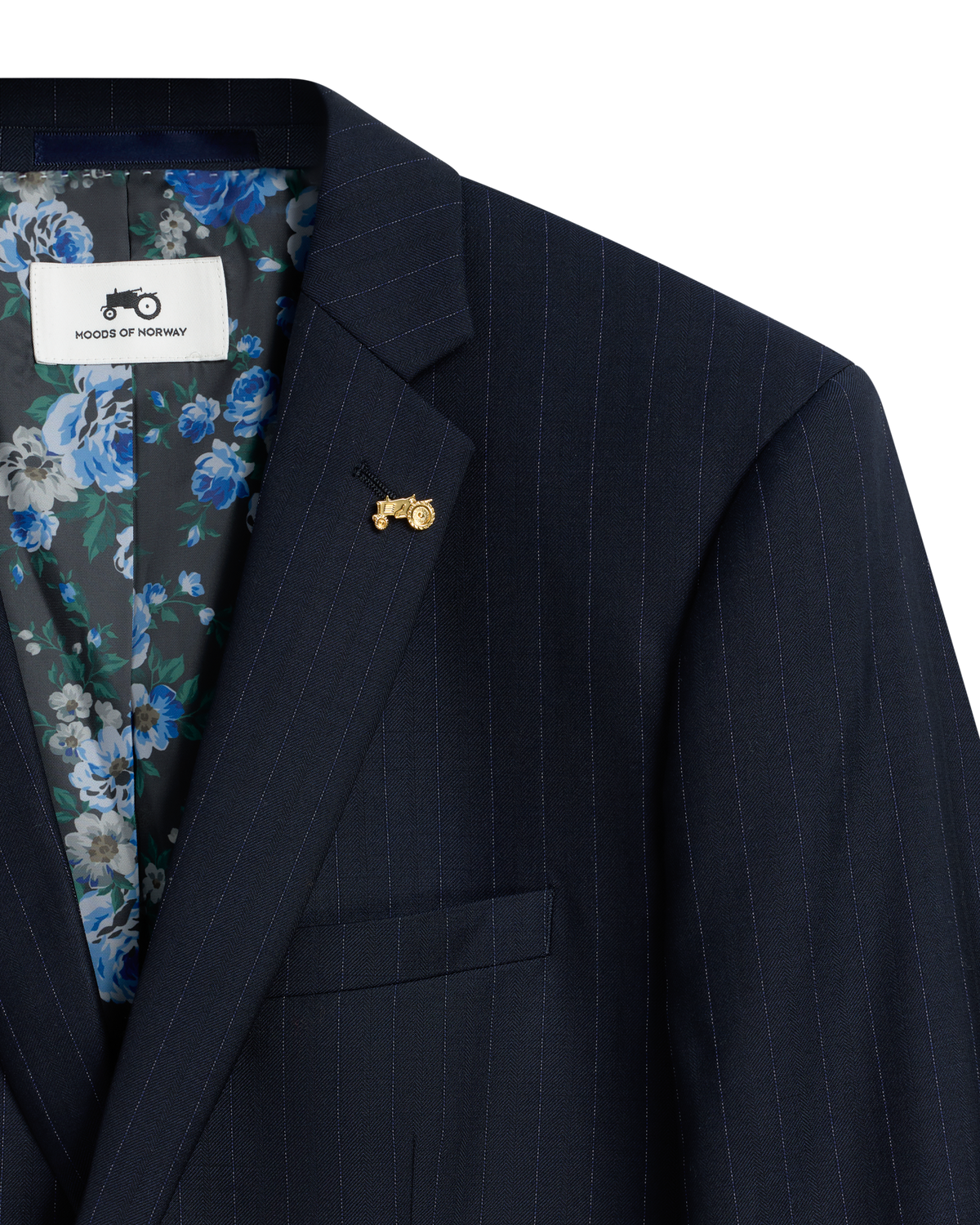 Navy Stripe Jacket S