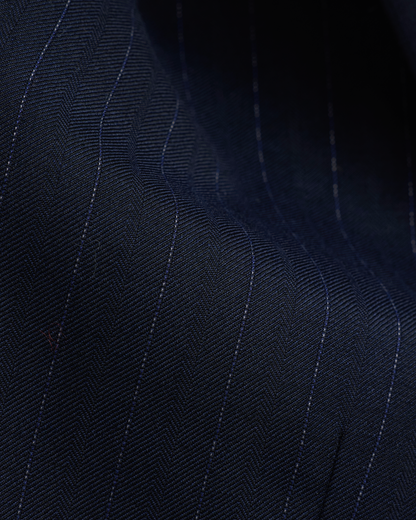 Navy Stripe Jacket S