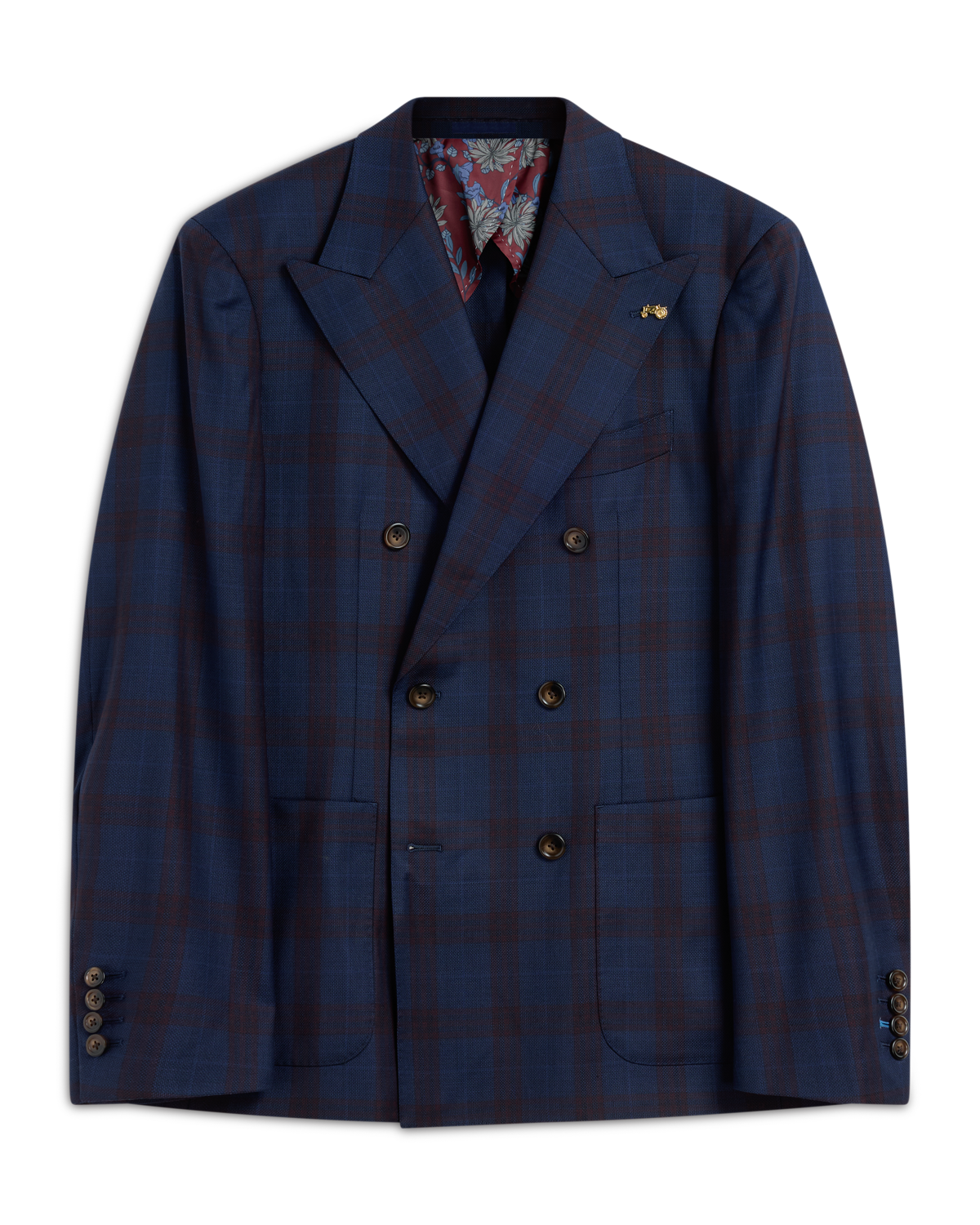 DB Blue Red Check Jacket