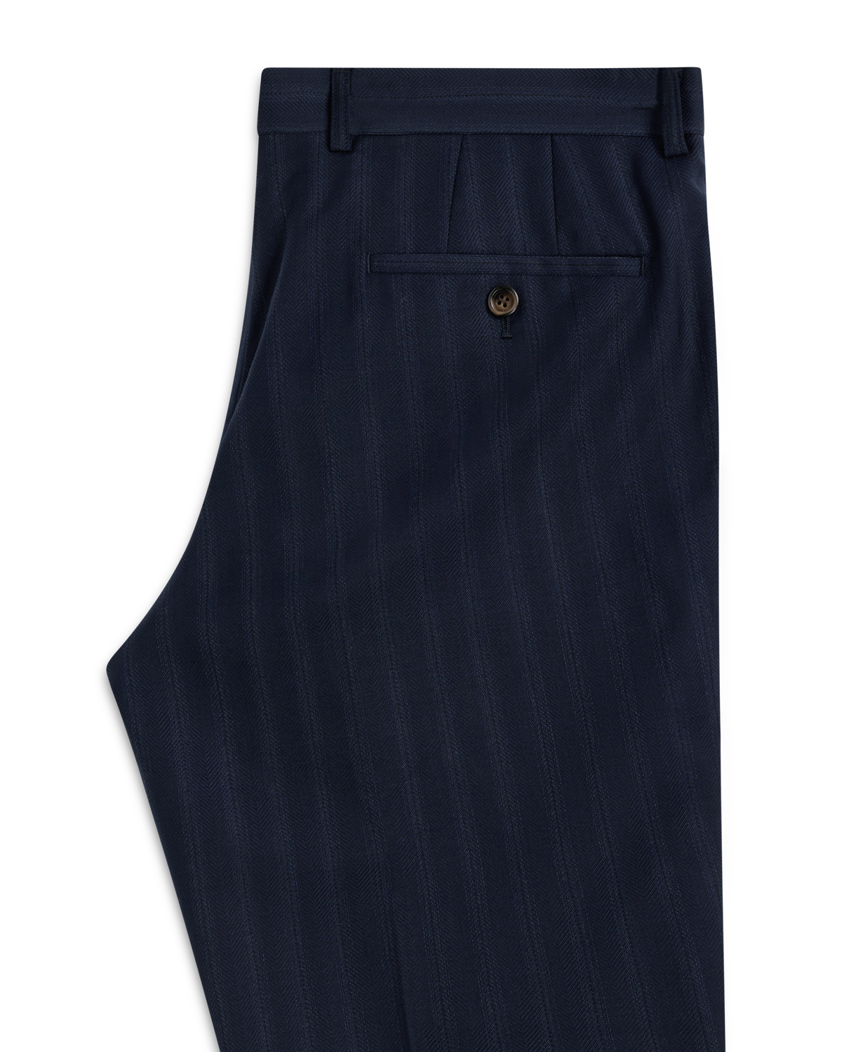 Fishbone Navy Pant