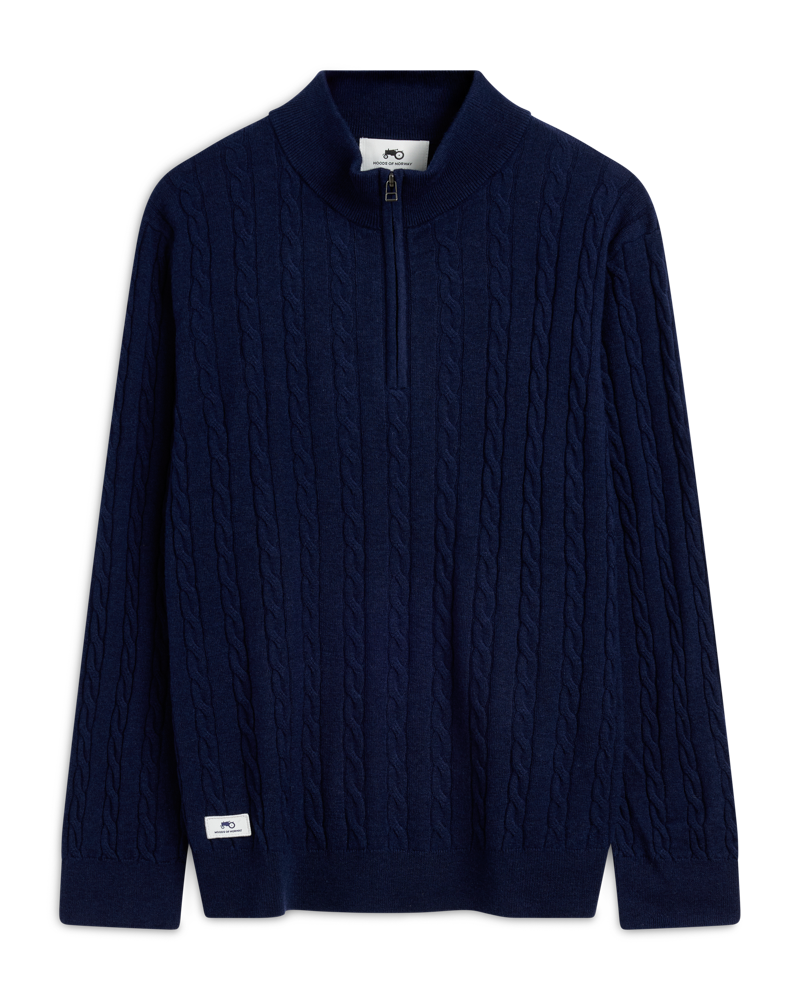 Knit Thin Half Zip
