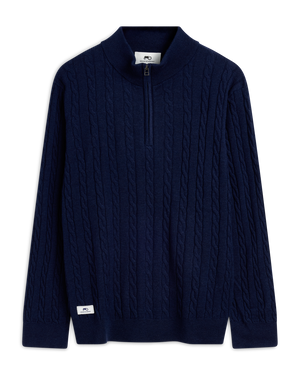 Knit Thin Half Zip