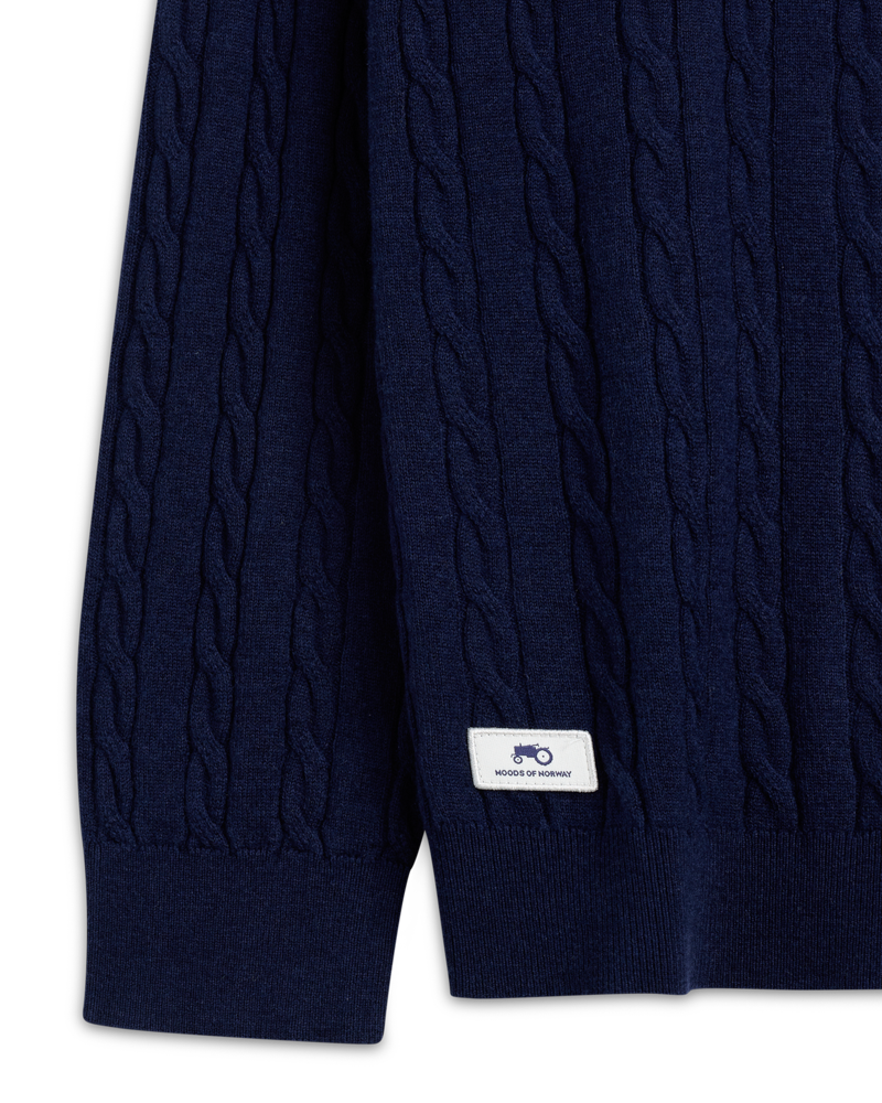 Knit Thin Half Zip