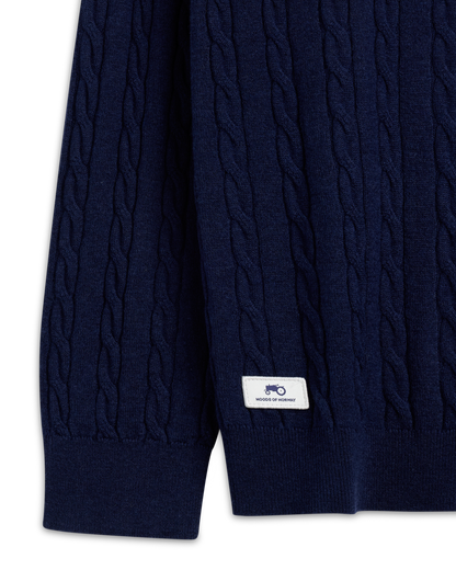 Knit Thin Half Zip