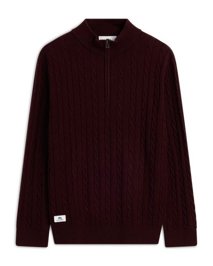 Knit Thin Half Zip