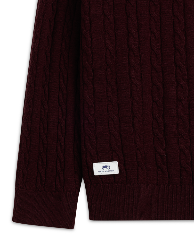 Knit Thin Half Zip