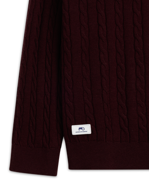 Knit Thin Half Zip