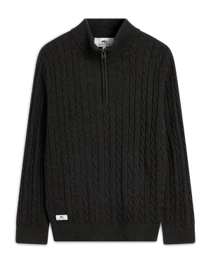 Knit Thin Half Zip