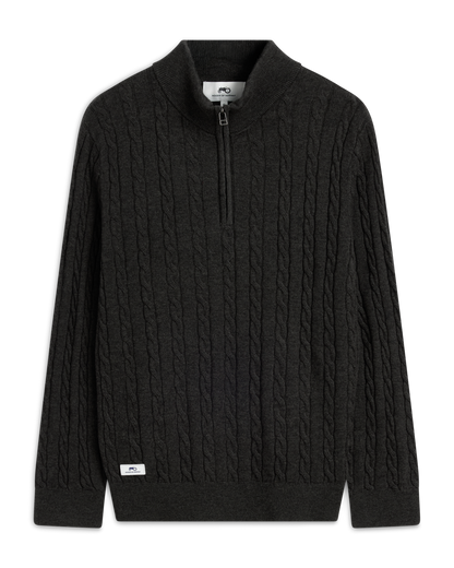Knit Thin Half Zip