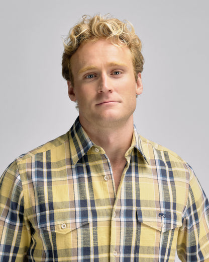 Overshirt Yellow Check R