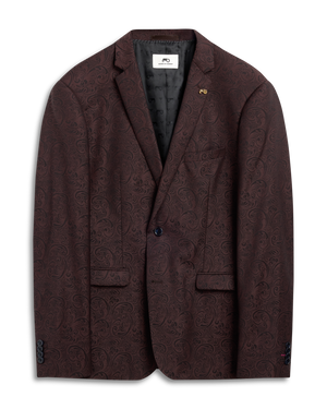 Paisley Jacket purple S