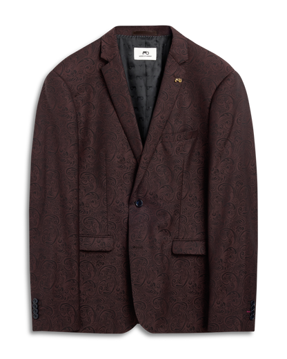 Paisley Jacket purple S