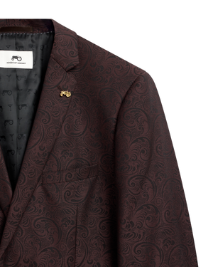 Paisley Jacket purple S