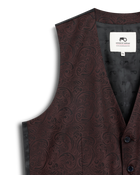 Paisley Vest Purple