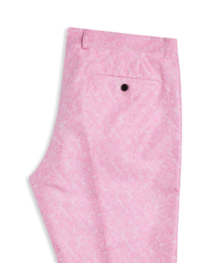 Pink Jaquard Pant