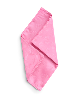 Pink all over tractor hankie