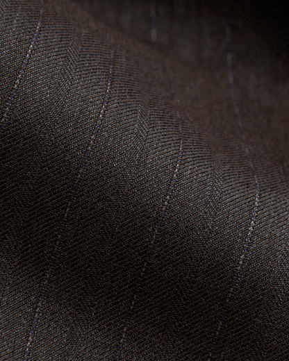 Pinstripe Brown Jacket S