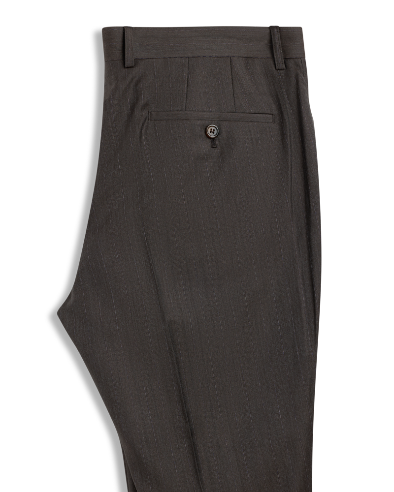 Pinstripe Brown Pant