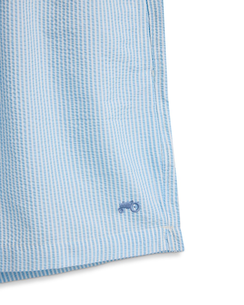 Seersucker Swim Shorts