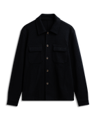 Shirt Jacket Knit Navy