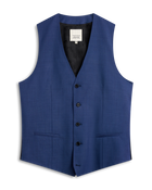 Solid Blue Vest