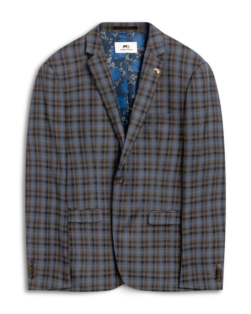 Square Check Jacket S