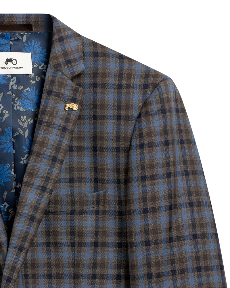 Square Check Jacket R