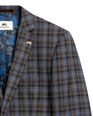 Square Check Jacket R