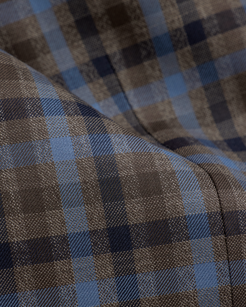Square Check Jacket S