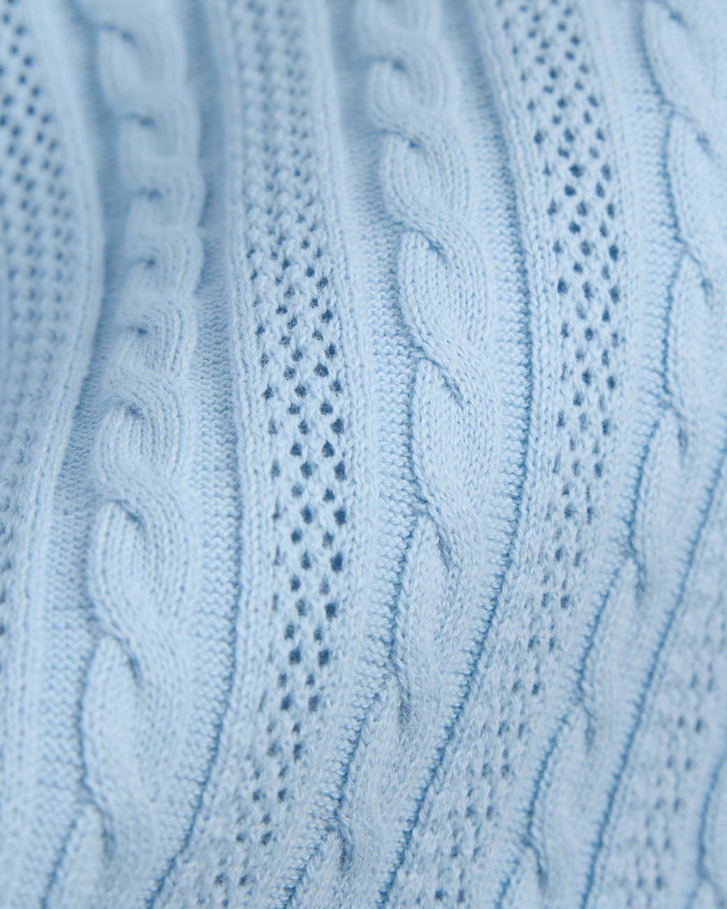 Strikket v-hals polo