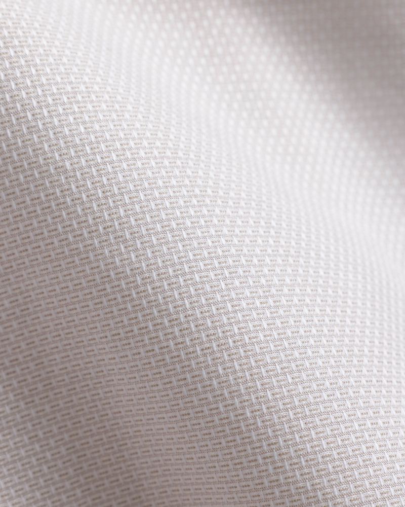 White Dots Beige Shirt R