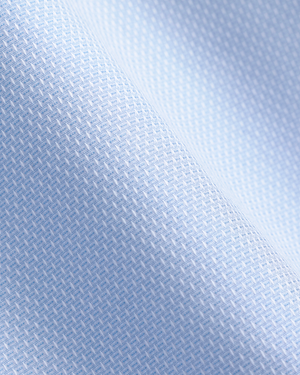 White Dots Blue Shirt R