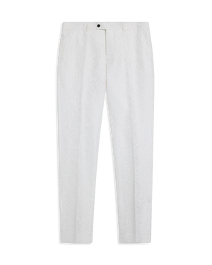 White Jaquard Pant