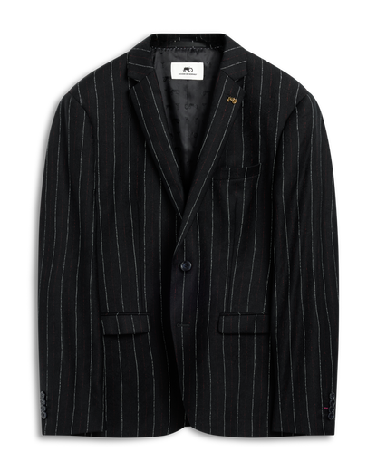 White Red Stripe Jacket S