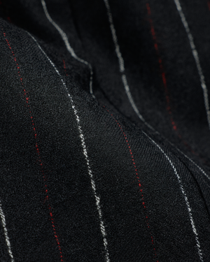 White Red Stripe Jacket S