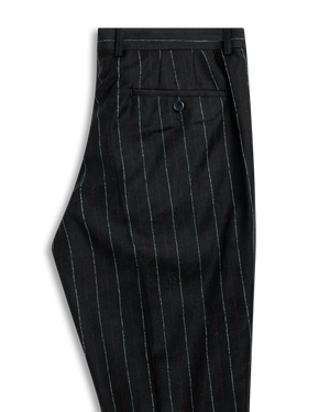 White Red Stripe Pant