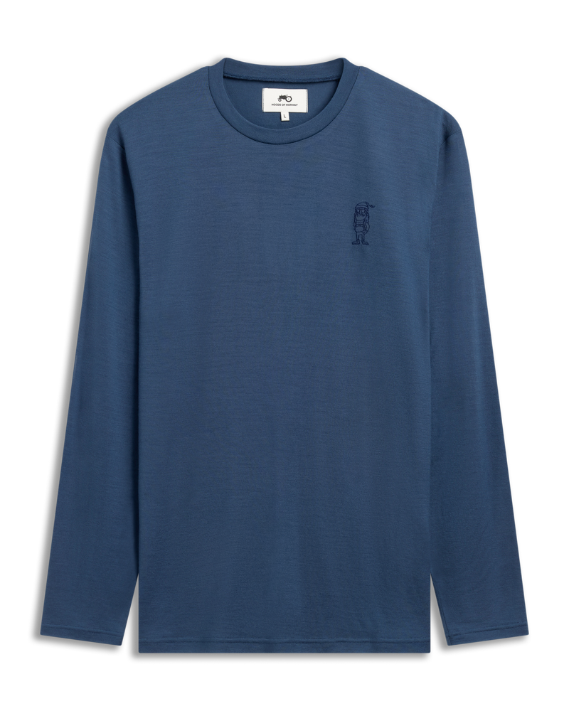 Wool Longsleeve Blue