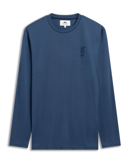 Wool Longsleeve Blue