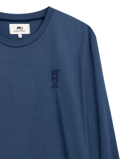 Wool Longsleeve Blue