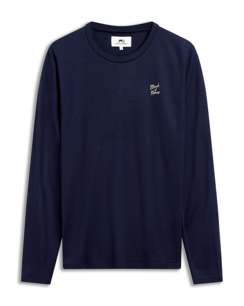 Wool Longsleeve Navy
