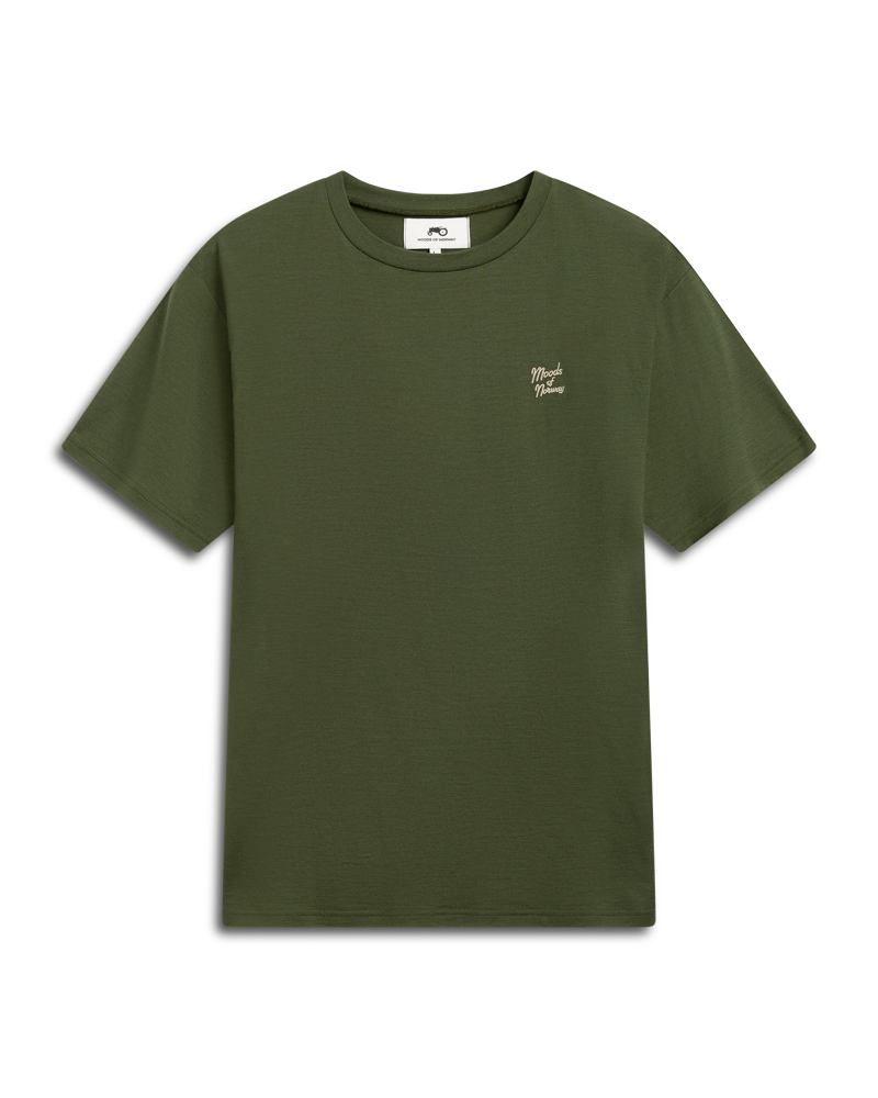 Wool Tee Green