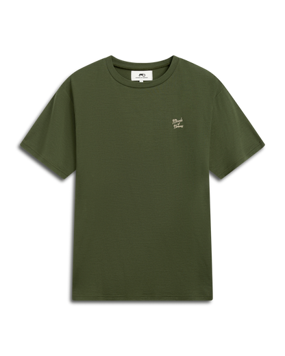 Wool Tee Green